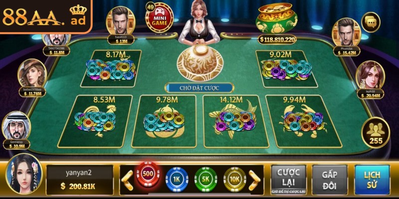 Bầu cua 88AA – Trò chơi dân gian nâng tầm sòng bài hiện đại 3 Chuỗi kết quả giả lặp để dụ người chơi cược sai